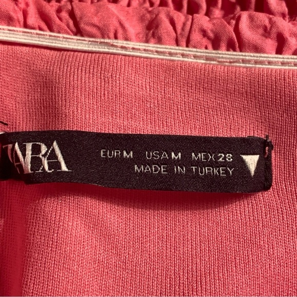 Zara Puff Sleeve Mini Dress - Picture 6 of 13